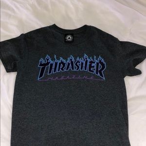 thrasher grey S tshirt great condition